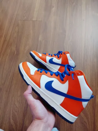 Nike Dunk tam 39/40 Couro - Orange - Original