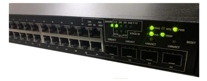 Switch Dell PowerConnect 6224 - 24 Portas Gigabit