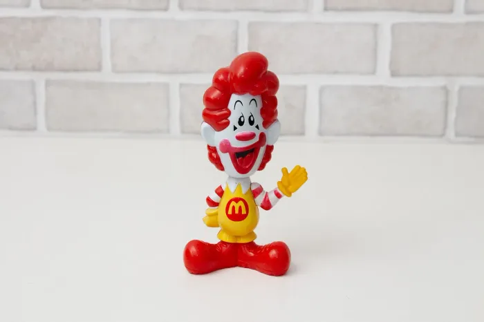 Boneco Ronald Mcdonald antigo balança cabeça