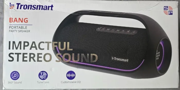 Caixa de Som Tronsmart bang 60W - Original - Lacrado