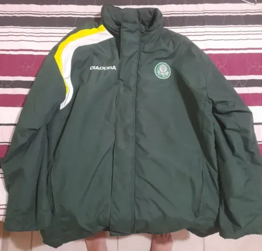 Jaqueta Bobojaco Parka Palmeiras Diadora COLEÇÃO RARA raridade