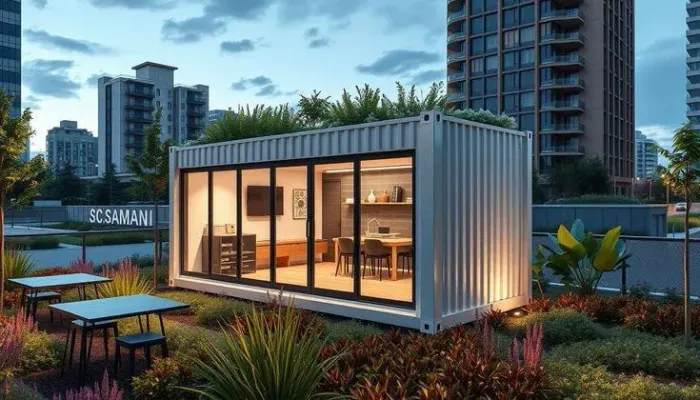 CONTAINER ESCRITÓRIO/HABITAÇÃO 6x2,40m