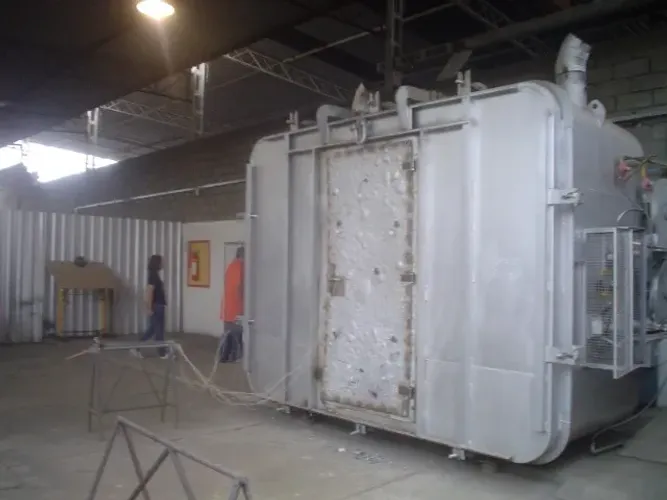 Ensaio de materiais em alta temperatura