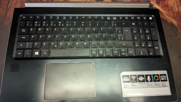 Carcaça + Teclado Original Acer A515-51UX - Peça 100% Original