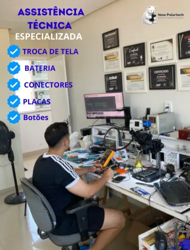 Assistência Técnica de celular Premium - Garantia e Delivery