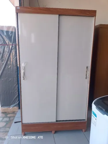 Guarda roupa solteiro de portas deslizantes fit 2 entrega e montagem grátis