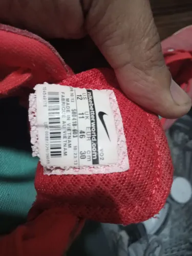 Tênis Nike Vermelho - Tamanho 46