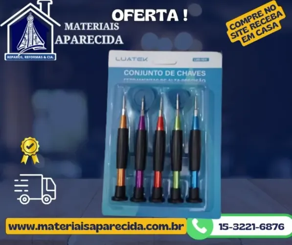 Jogo Chave Precisao Celular LuaTek LWJ-104