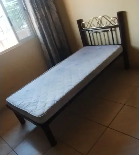 CAMA DE FERRO DE SOLTEIRO