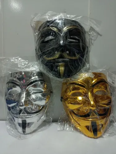 Máscaras V-Caveira Serpente-Palhaço-Freira