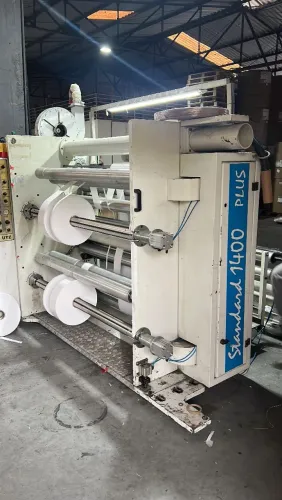 Rebobinadeira Refiladeira Cortadeira papel, filmes plásticos, auto adesivos UTZ1400