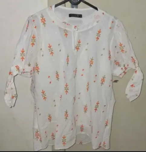 Blusa de Lesie de algodão