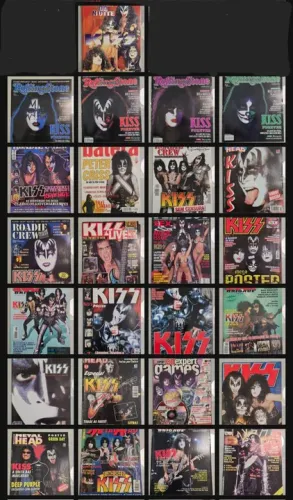 LOTE COM REVISTAS RARAS DO KISS
