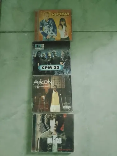 Valor do lote Coleção de CDs: Saborear, CPM 22, Akon e Diego