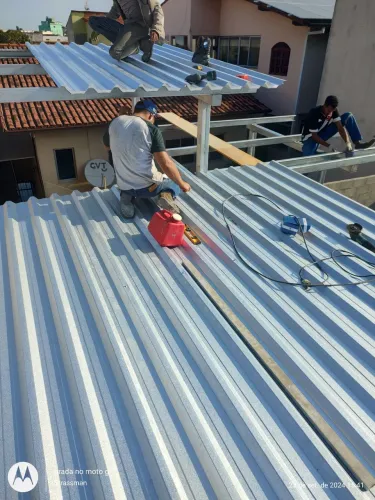 Cobertura Metálica para Telhado