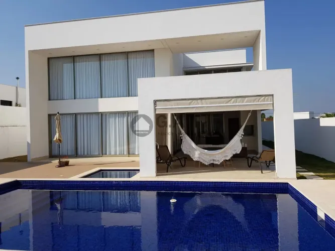 Casa em condomínio exclusivo em Sorocaba-SP, Parque Reserva Fazenda Imperial: 5 quartos, 5