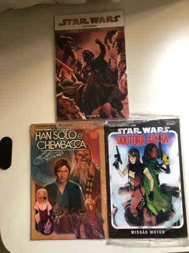 Star Wars: Han Solo & Chewbacca . Doutora Aphra. Star wars o império/Panini