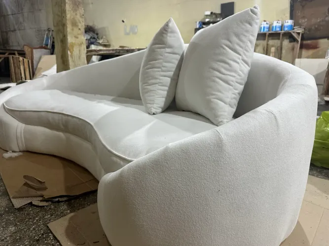 Sofá Orgânico Bulcle Feijão 