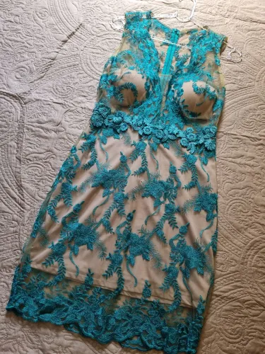 Vestido renda