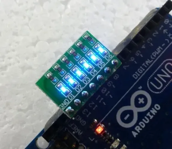 Módulo Led Teste Arduino Automação Robotica COD-AM128
