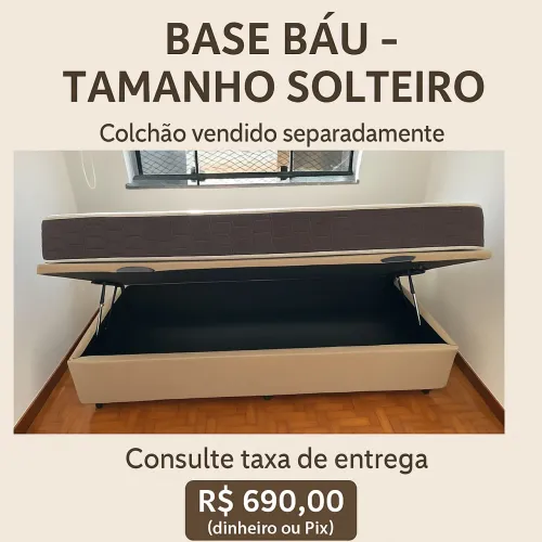Base Baú Solteiro - R$ 690,00
