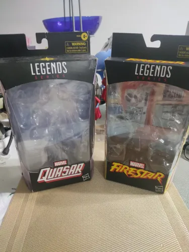 kit CAIXAS VAZIAS COM FUNDO SENÁRIO para BONECOS MARVEL LEGENDS