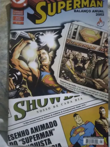 Corporação do Superman. 2002 Vol<br>2002 (Editora Mythos). <br>Volume único. Estória completa.