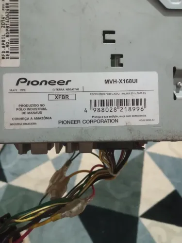 Som Automotivo Pioneer MVH168UI