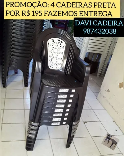 CADEIRA PRETA SKS.X US.E XIS LEVO SKE.D US.E SL.E E DK.E ENTREGO HOJE 