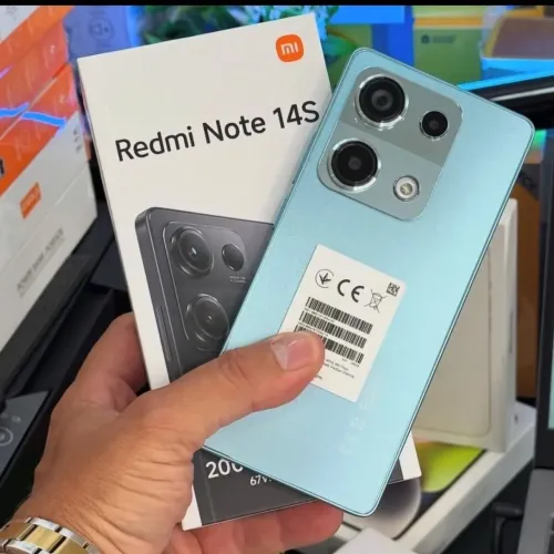 Xiaomi Redmi Note 14S 256GB  Câmera 200MP - loja física com Garantia 