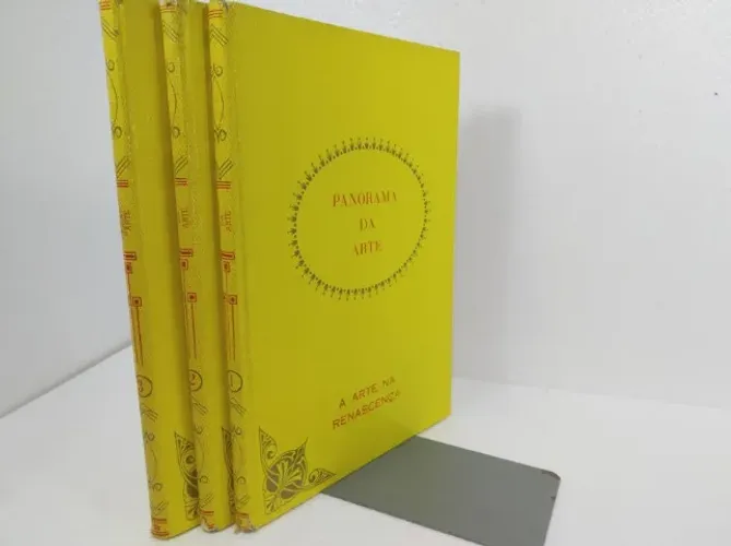 Livro Panorama Da Arte, A Arte Na Renascença (1, 2, 3) B. M. Ugolotti (Livraria Martins)