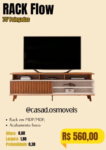 Rack Flow 70' polegadas 