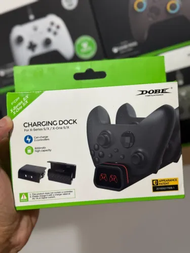Kit bateria e base carregadora para controle Xbox One e séries