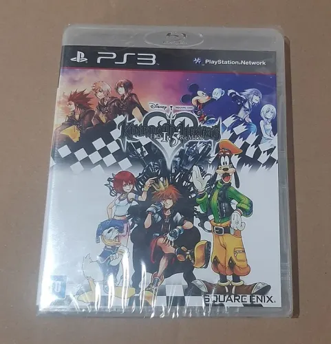 Jogo de ps3 kingdom hearts HD 1.5 remix lacrado