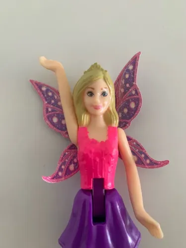 Boneca Barbie Fada com Asas - brinquedo infantil menina menino criança poly
