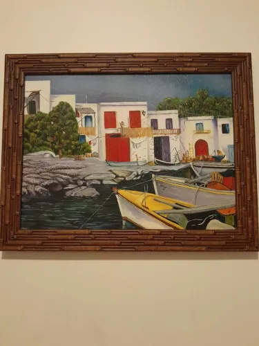 Quadro barcos