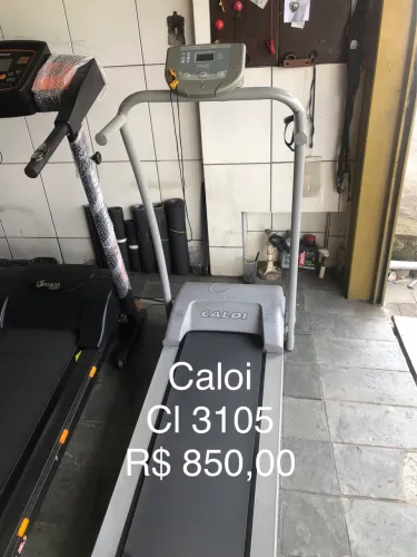 Esteira Caloi é act com lona nova 