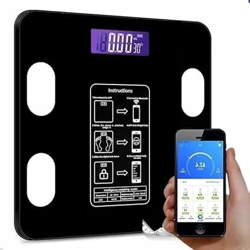 Balança Corporal Nutricionista Bioimpedância App Bluetooth 180kg