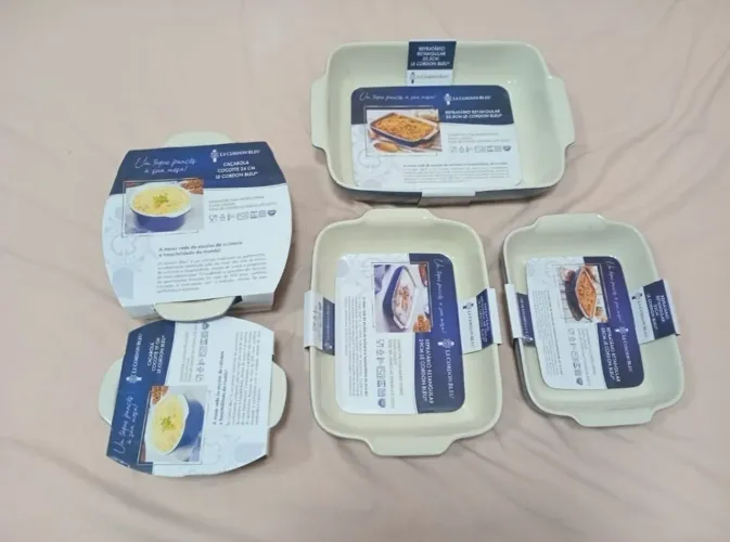 Conjunto Francês Le Cordon Bleu para forno/micro-ondas 