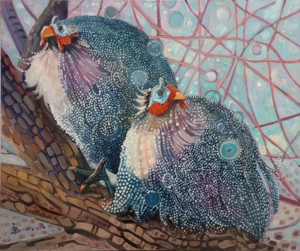 Pintura Óleo Sobre Tela 50x60cm Irusney Bosco.