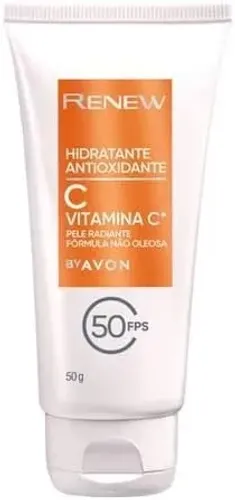 Creme Hidratante Antioxidante Renew com Vitamina C FPS50 50ml - Avon