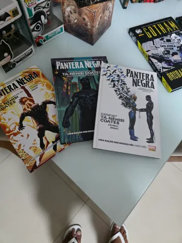 Quadrinhos Pantera Negra - 3 Volumes