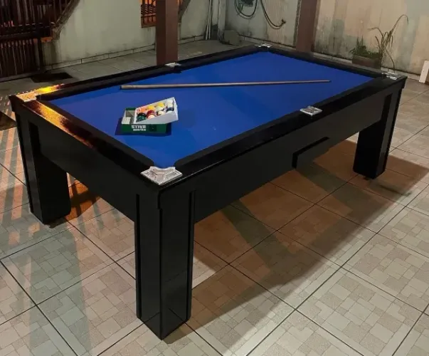 Mesa de sinuca - 4 Pés - Gaveta - Blumenau
