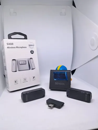 Promoção!!! Microfone Lapela Sem Fio Tipo C SX88 SENXIN