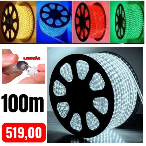Mangueira pisca de 100m