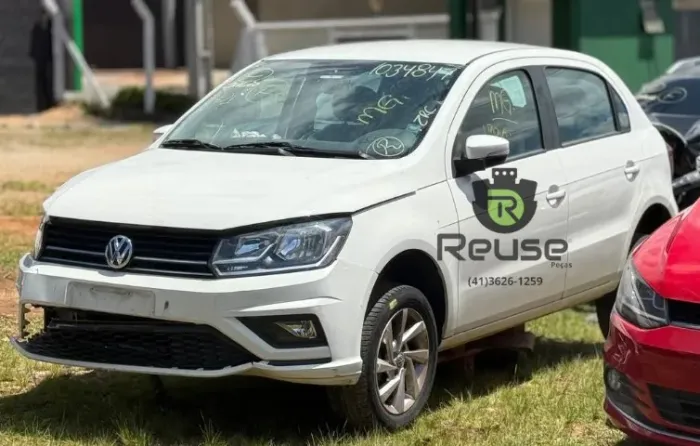 Sucata Volkswagen Gol G7 1.6 16v MSI Automatico 2018 2019 retirada de peças Motor Cambio