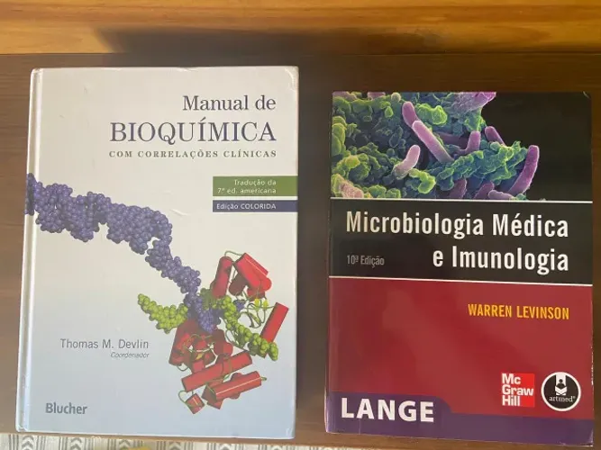 MANUAL DE BIOQUÍMICA e MICROBIOLOGIA E IMUNOLOGIA a patir