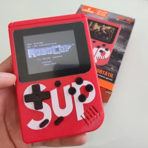 Mini Game Sup 400 Jogos Vermelho