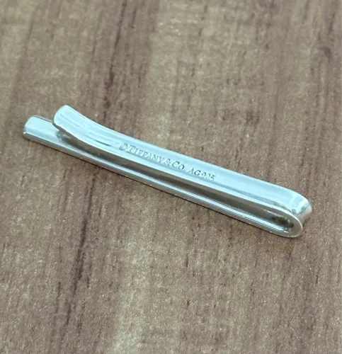 Prendedor de gravata Tiffany & Co. em prata 925