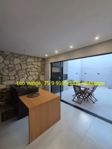 Leo vende, bairro Sim, 3|4 c 2 suítes, closet, goumert, fino acabamento